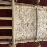 Rattan long chair