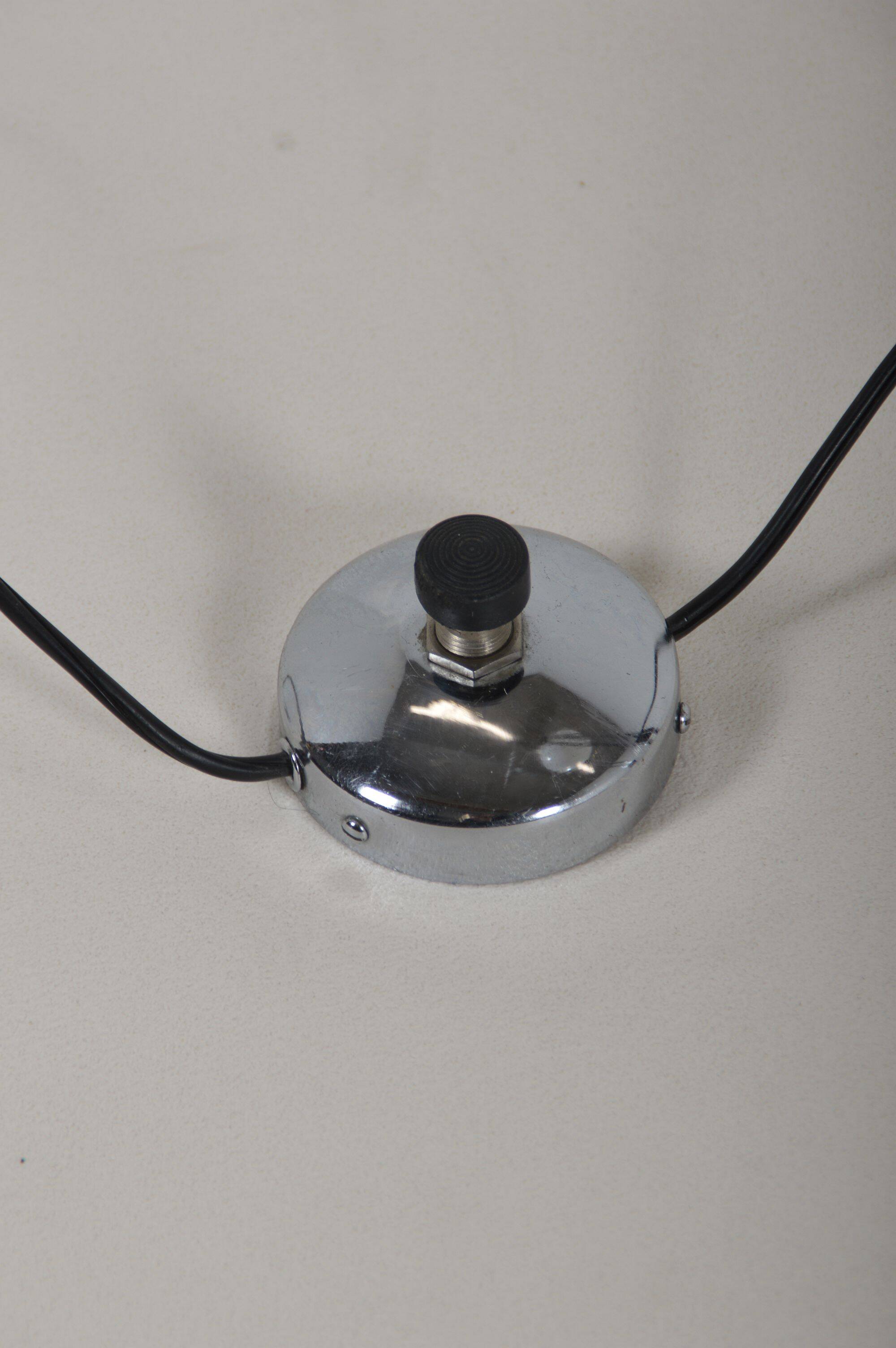 Lampe sur pied en grains de café rare par André Ricard pour Metalarte, années 1970.