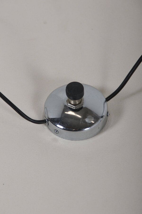 Lampe sur pied en grains de café rare par André Ricard pour Metalarte, années 1970.