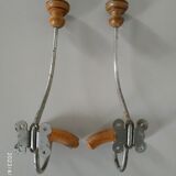 Duo of double hooks