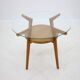 1960s Oak and Glass Coffee Table, Czechoslovakia