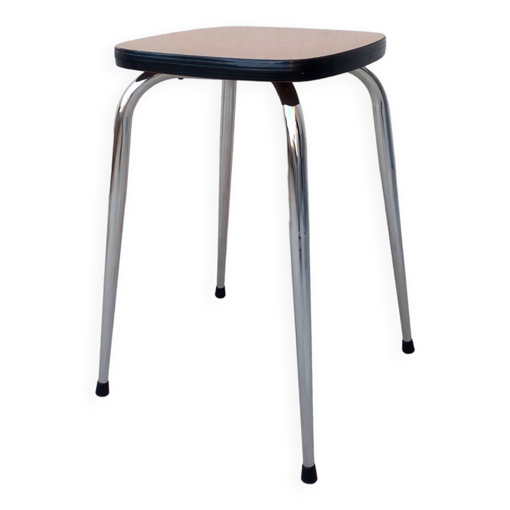 Formica wood effect stool