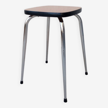 Formica wood effect stool