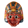 Masque mural d'une divinité Hindoue