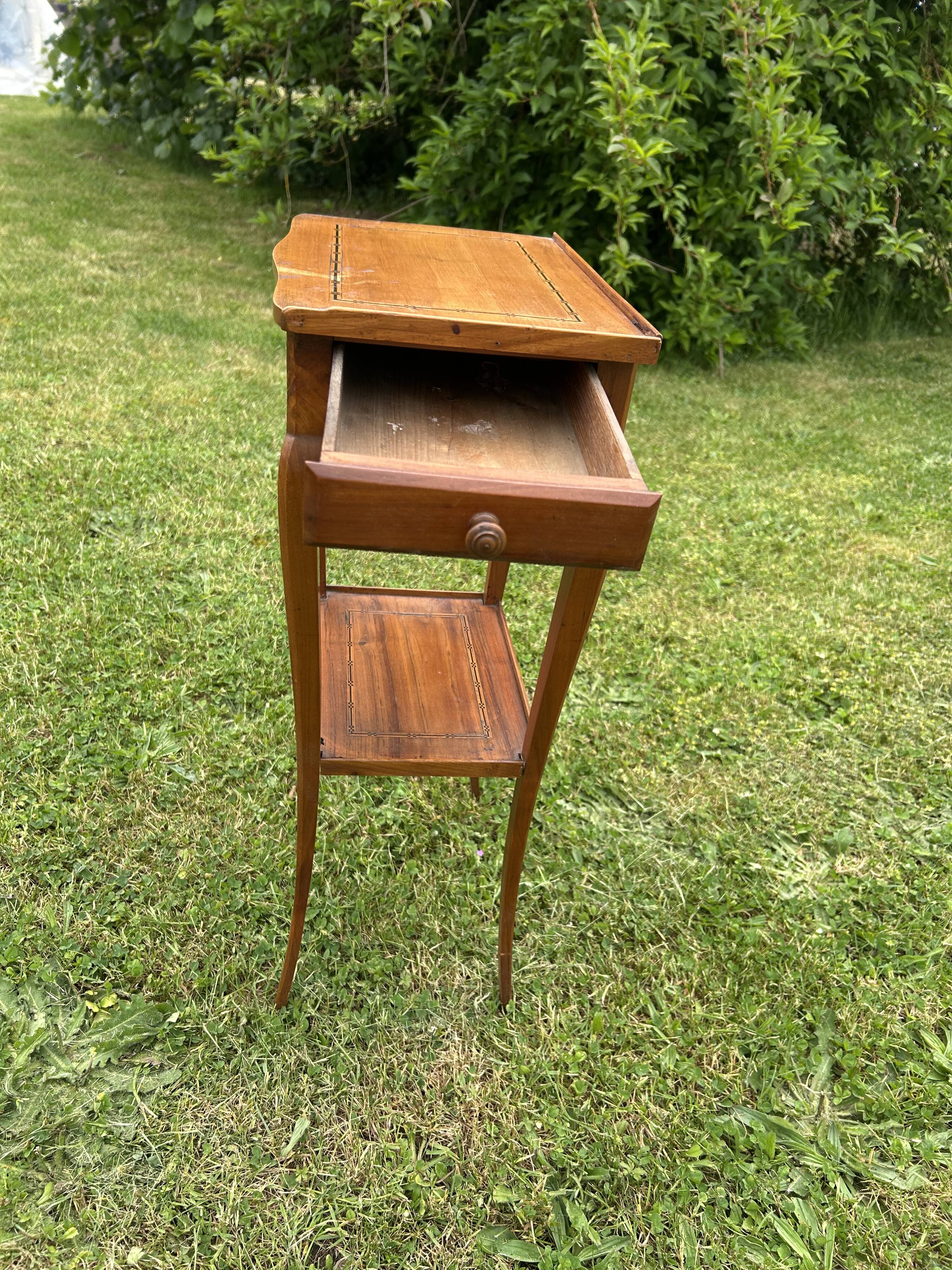 Small sofa end table