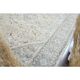 1970s Vintage Persian Handmade Wool Cotton Light Brown Area Rug 302x394