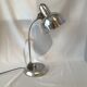 Industrial desk lamp 1950 in polished metal Bauhaus type