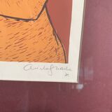 Colored lithograph, 1970s