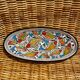 Tunisian dish with fish decoration – Slama pottery (Nabeul)