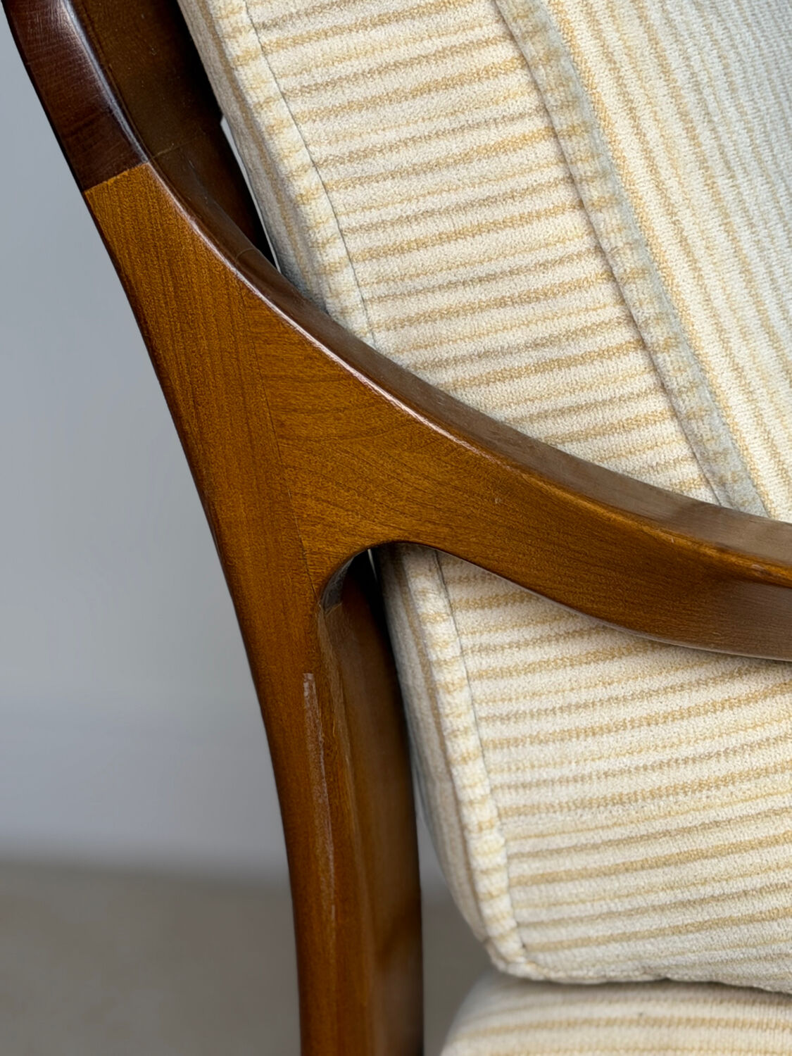 Vintage Scandinavian armchair from the 1960s.