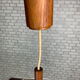 Vintage teak pendant lamp 1970
