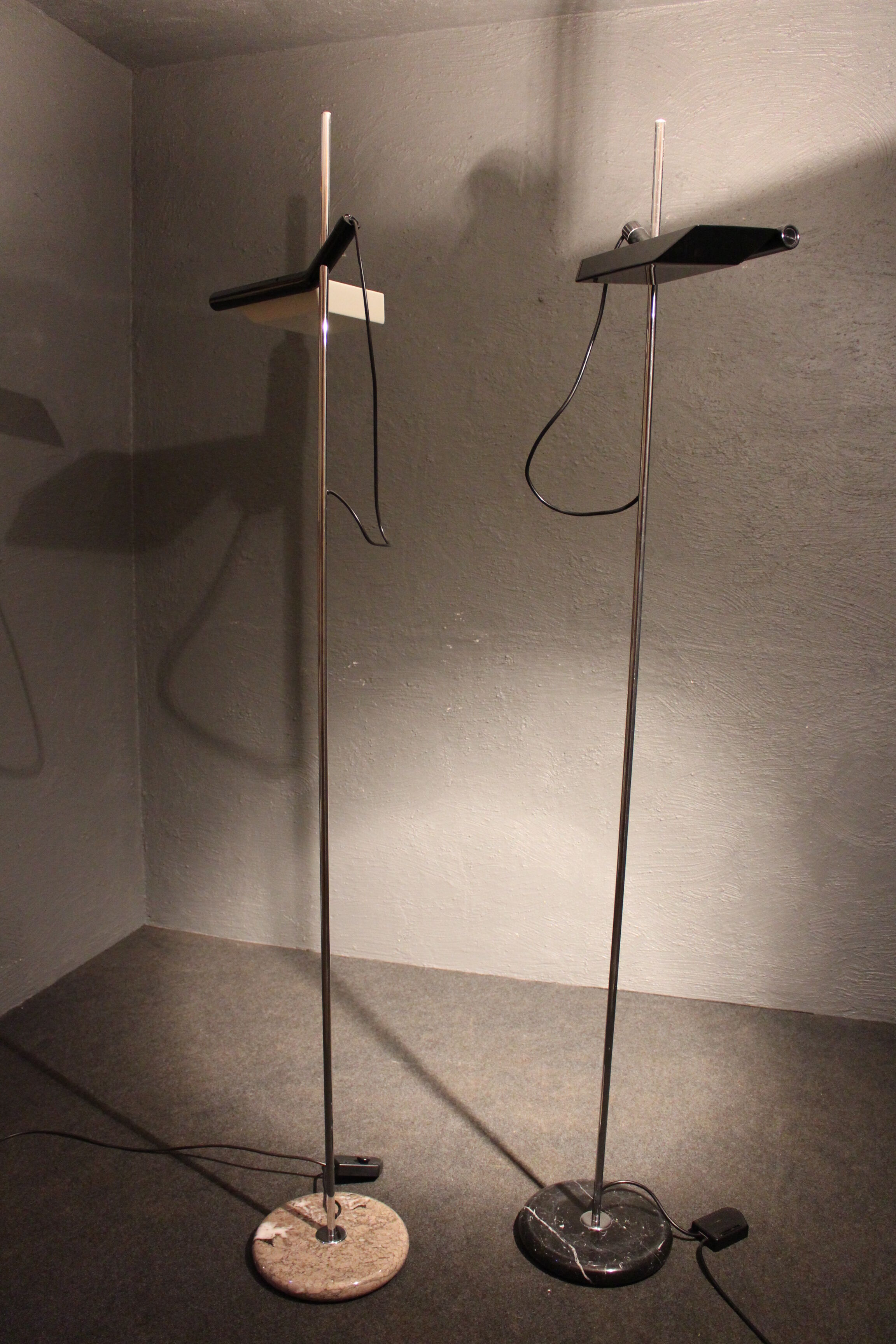 Street lights of the 1970s, signed by «GUZZINI» home