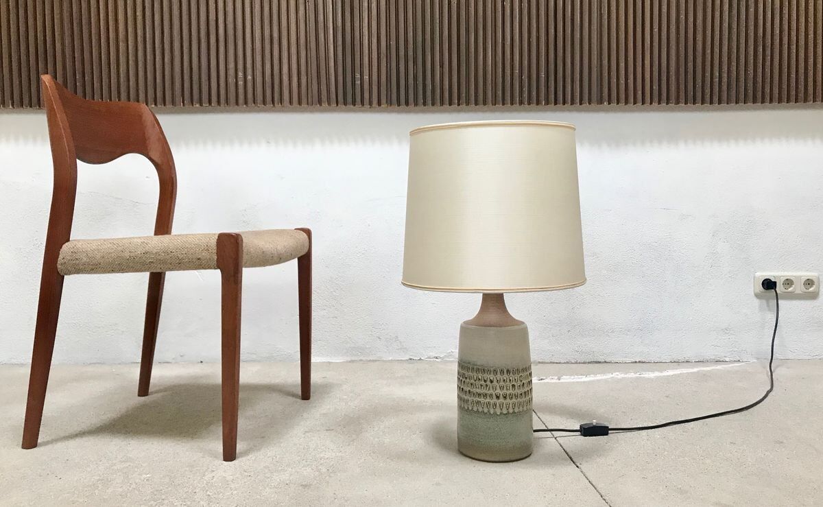 Ceramic Table Lamp from Søholm Stoneware, 1960s