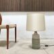 Ceramic Table Lamp from Søholm Stoneware, 1960s