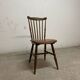 Vintage "Western" chair in dark wood