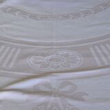 Nappe en coton rose poudré