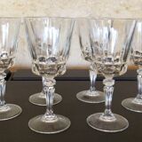 Vintage cut crystal wine glass Cristal d'Arques Chantelle Lady victoria