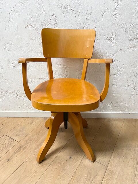Wooden office chair