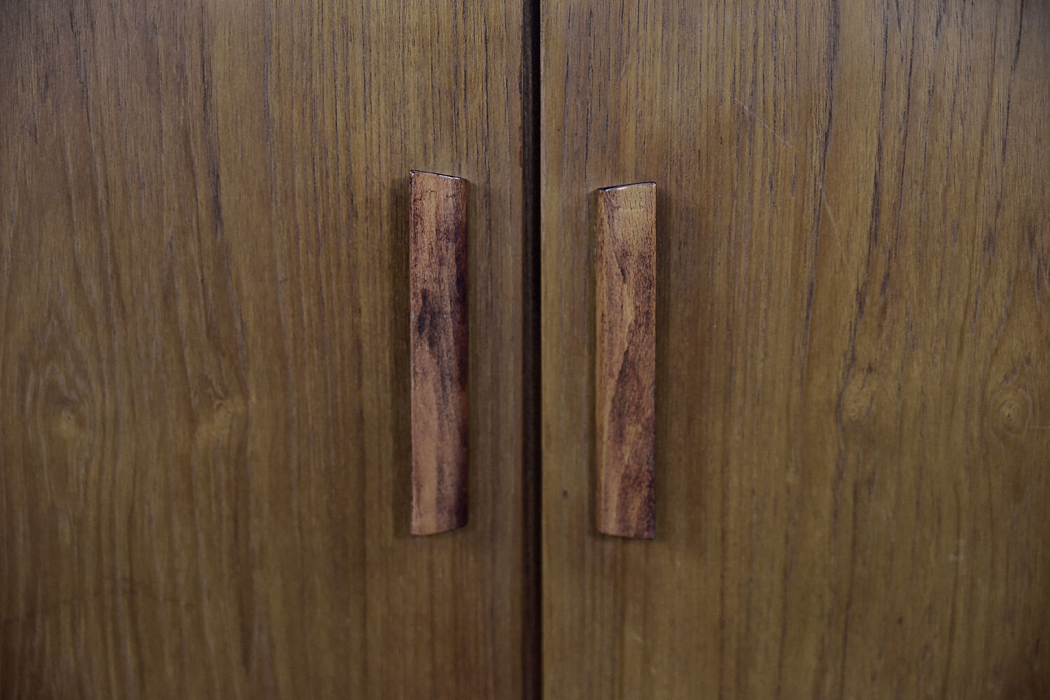 Scandinavian teak cabinet with drawers, 1960s
