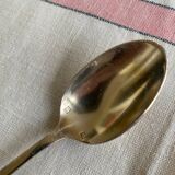 Set of 12 small silver-plated spoons