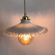 Suspension opaline vintage