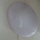 ARTEMIDE 1980 oval design wall light by Patrick Jouin orange/white 1