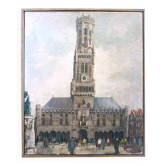 Peinture à l'huile du milieu du siècle de Bruges Peinture à l'huile