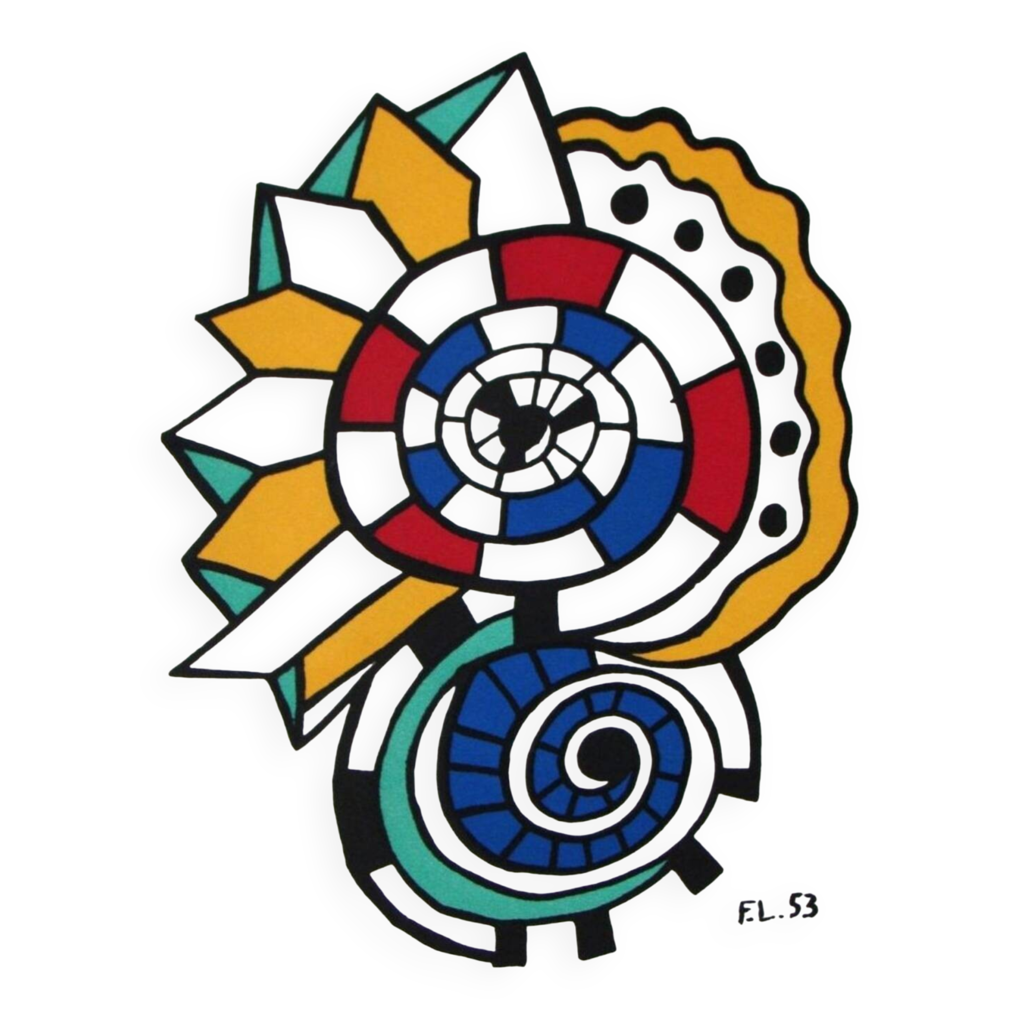 Fernand Léger Lithograph