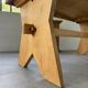 1950s beech mountain furniture table
