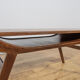 Table basse en teck des années 60, Danemark.