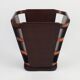 Art Deco wastebasket