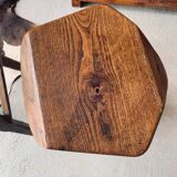 Pair of brutalist stools