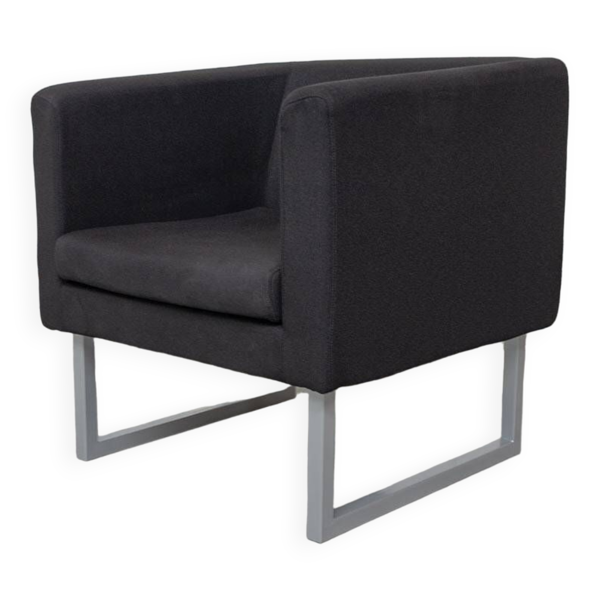 Punta Direction individual sofa from Sokoa in black fabric