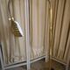 art deco floor lamp in brass shell shape flexible adjustment