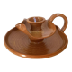 Yves Marian hand-turned ceramic candle holder