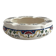 Vintage round ashtray in Digoin Sarreguemines earthenware.