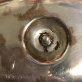 Silver metal steel gravy boat