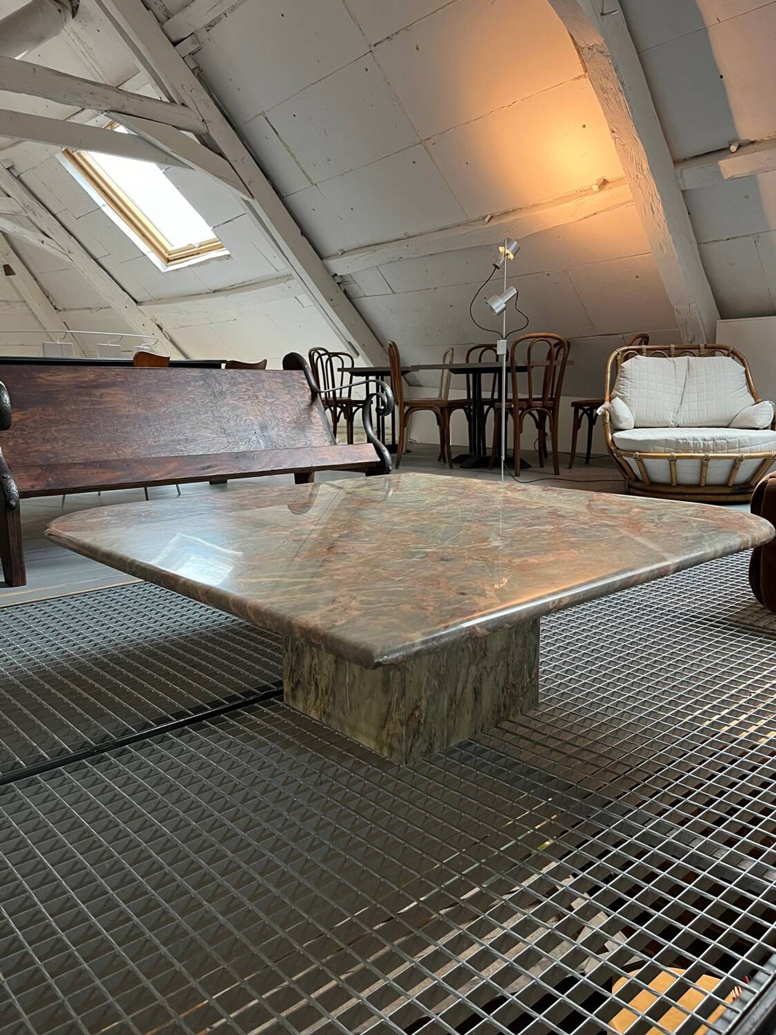Table basse en marbre