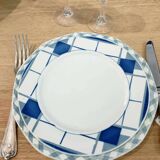 6 Digoin dessert plates