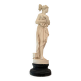 Venus gets out of the bath