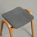 Pair of stools by Isamu Kenmochi for Akita Mokko, Japan circa 1960.