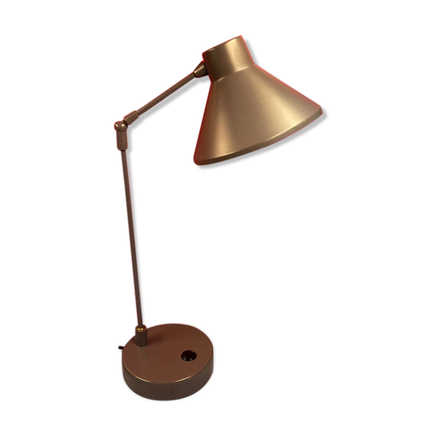 telescopic and articulated desk lamp, design, vintage lot of 3, Massive...