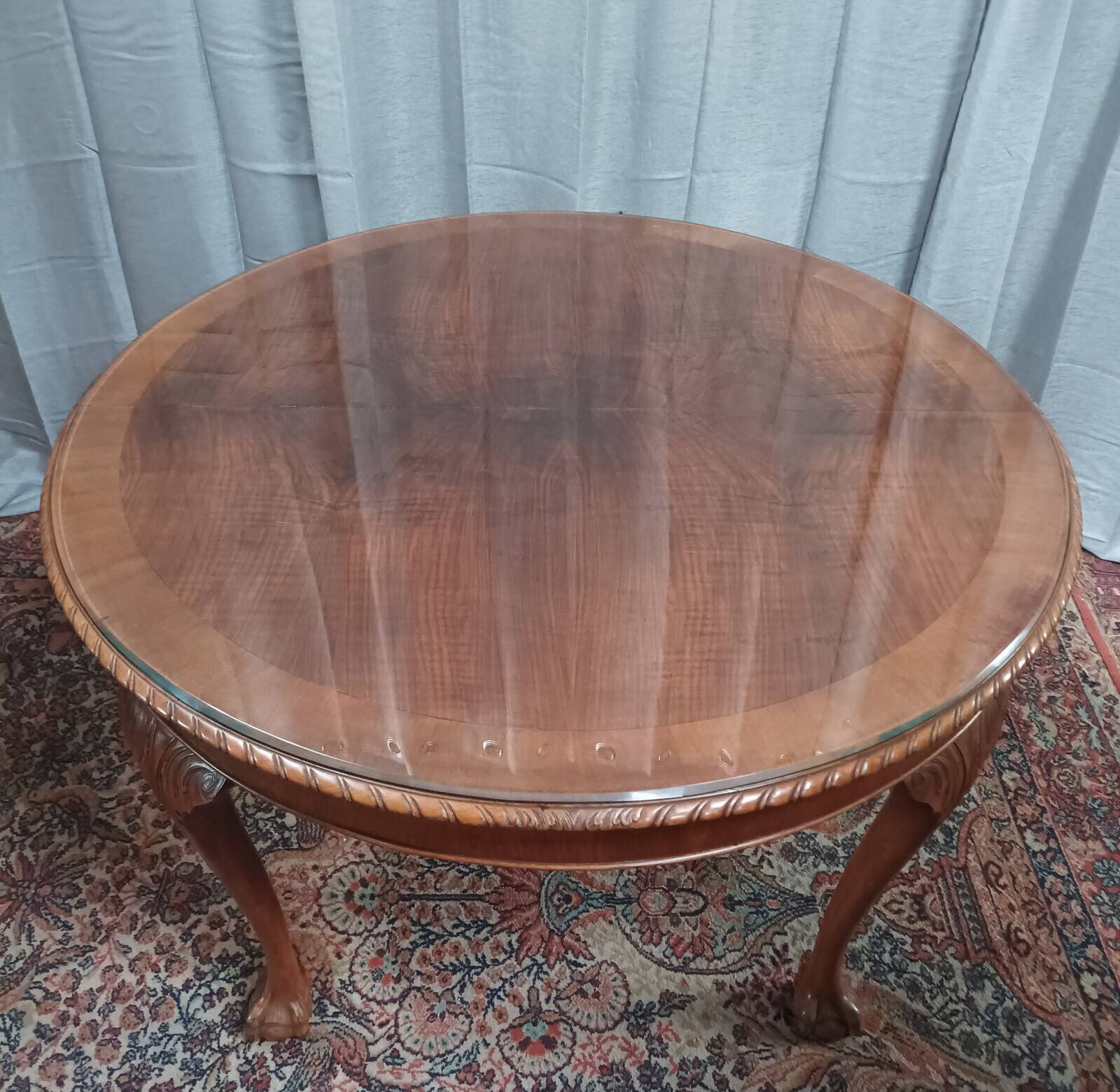 Chippendale table in mahogany Maison JELLINEK Paris