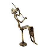 Sculpture moderniste en bronze