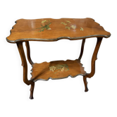 Table marqueté art nouveau