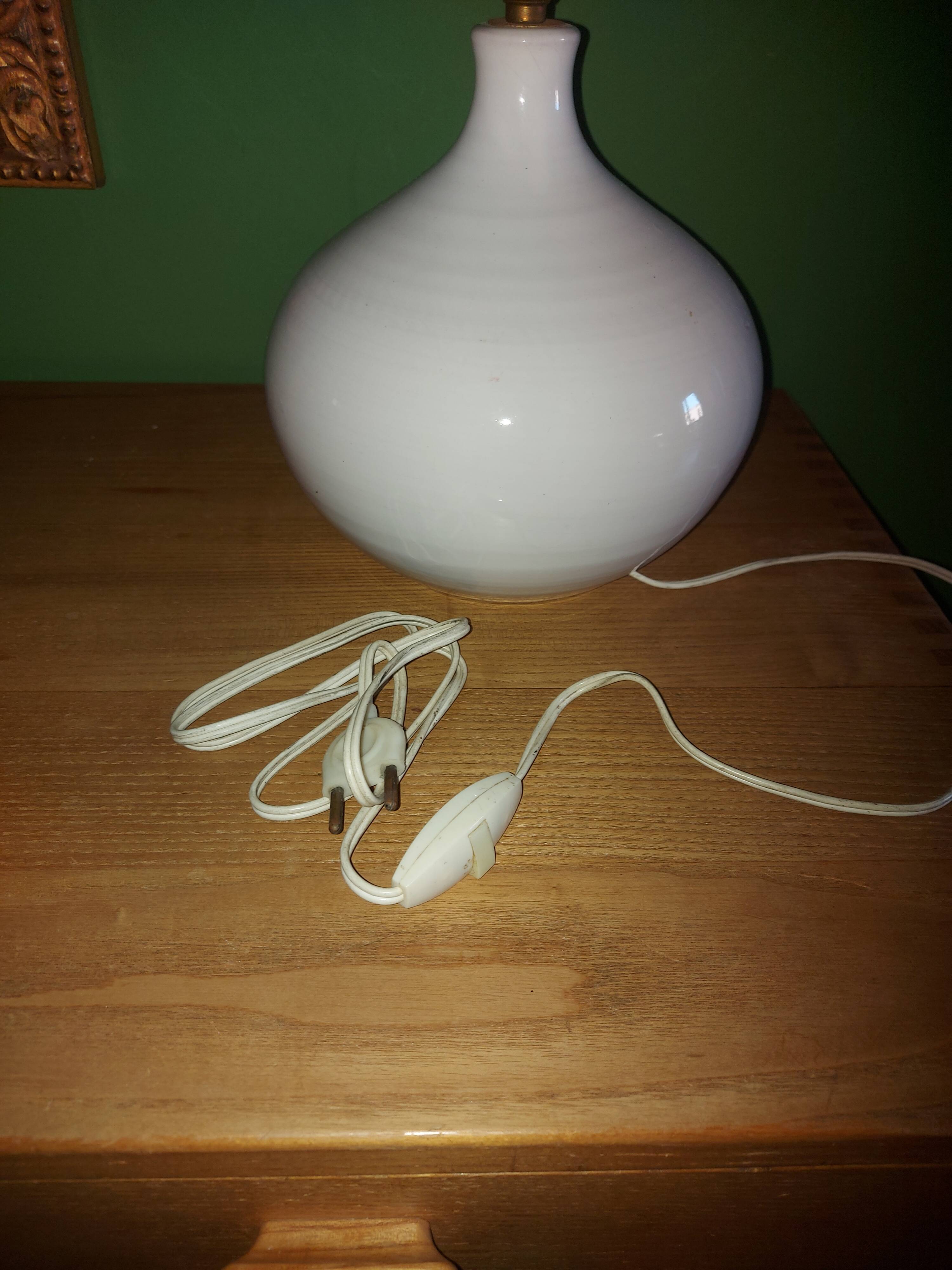 Ceramic lamp pottery of the Var