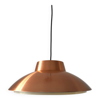 Philips copper metal pendant lamp from the 70s