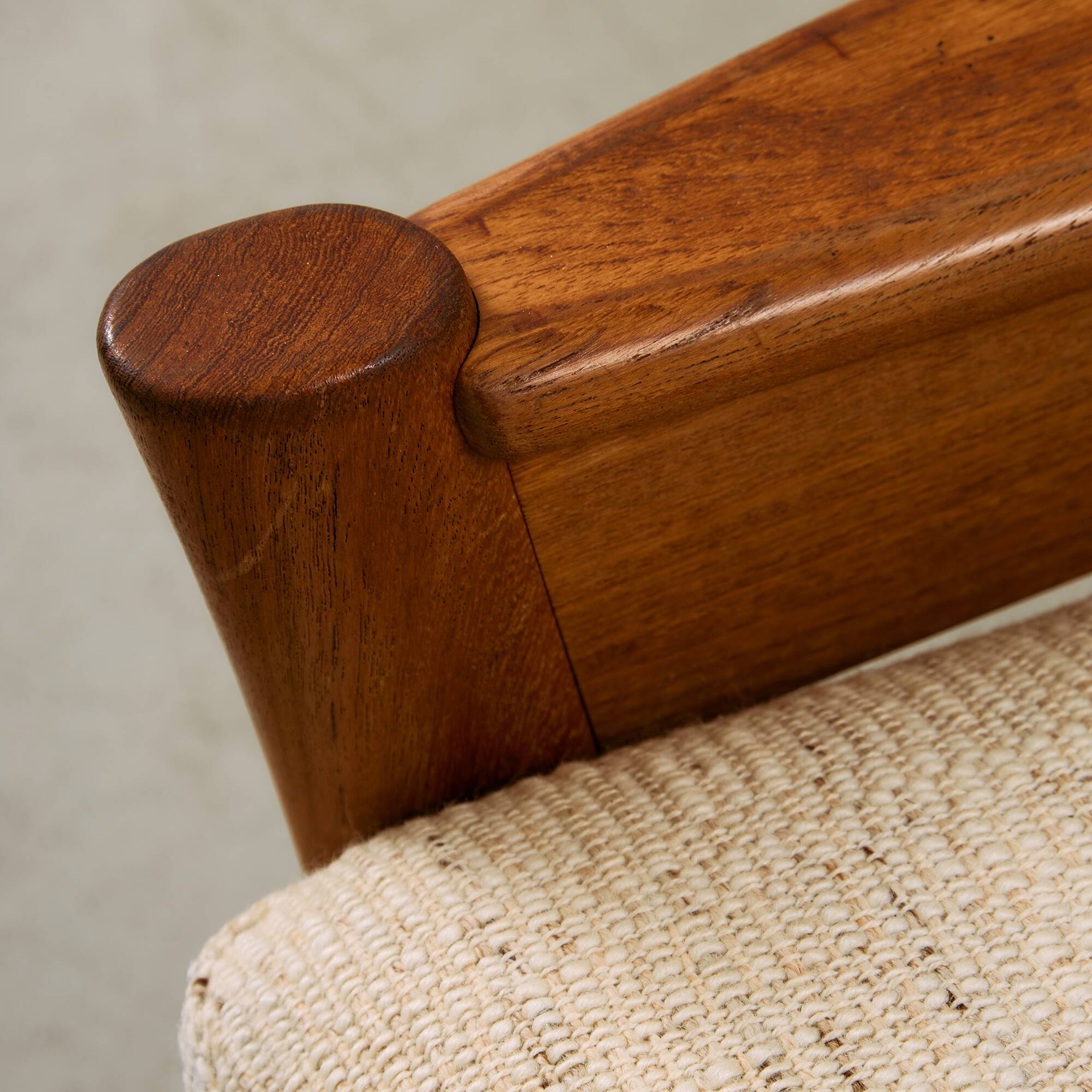 Dyrlund Three-Seater Sofa in Solid Teak