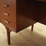Teak desk, Danish design, 1970s, designer: H.P. Hansen, manufacturer: Rande