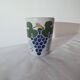 Vintage cup Fortuné Schmitter - Betschdorf salt-glazed stoneware - grape decoration